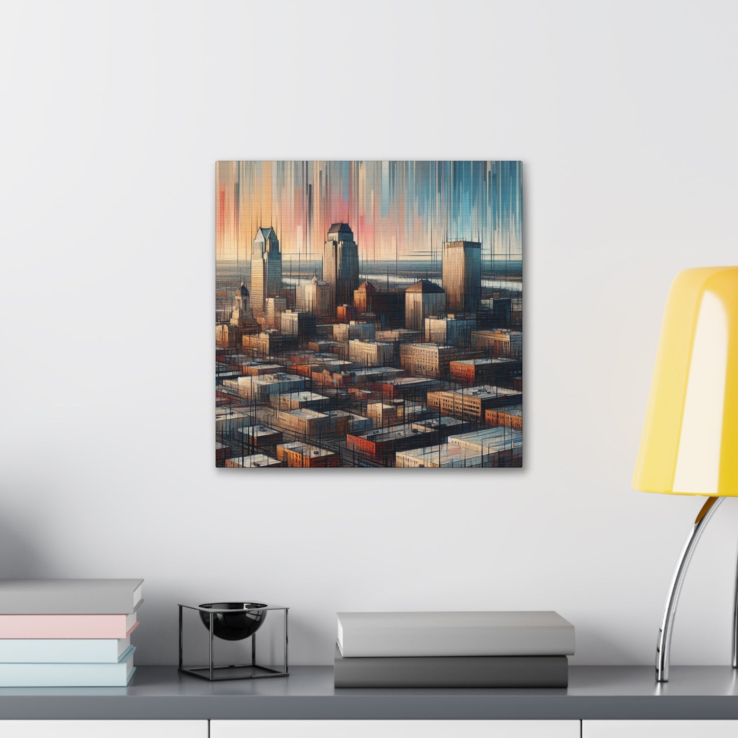 "Vibrant Omaha Visions" - Canvas