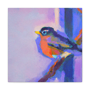 "American Robin Reflection" - Canvas