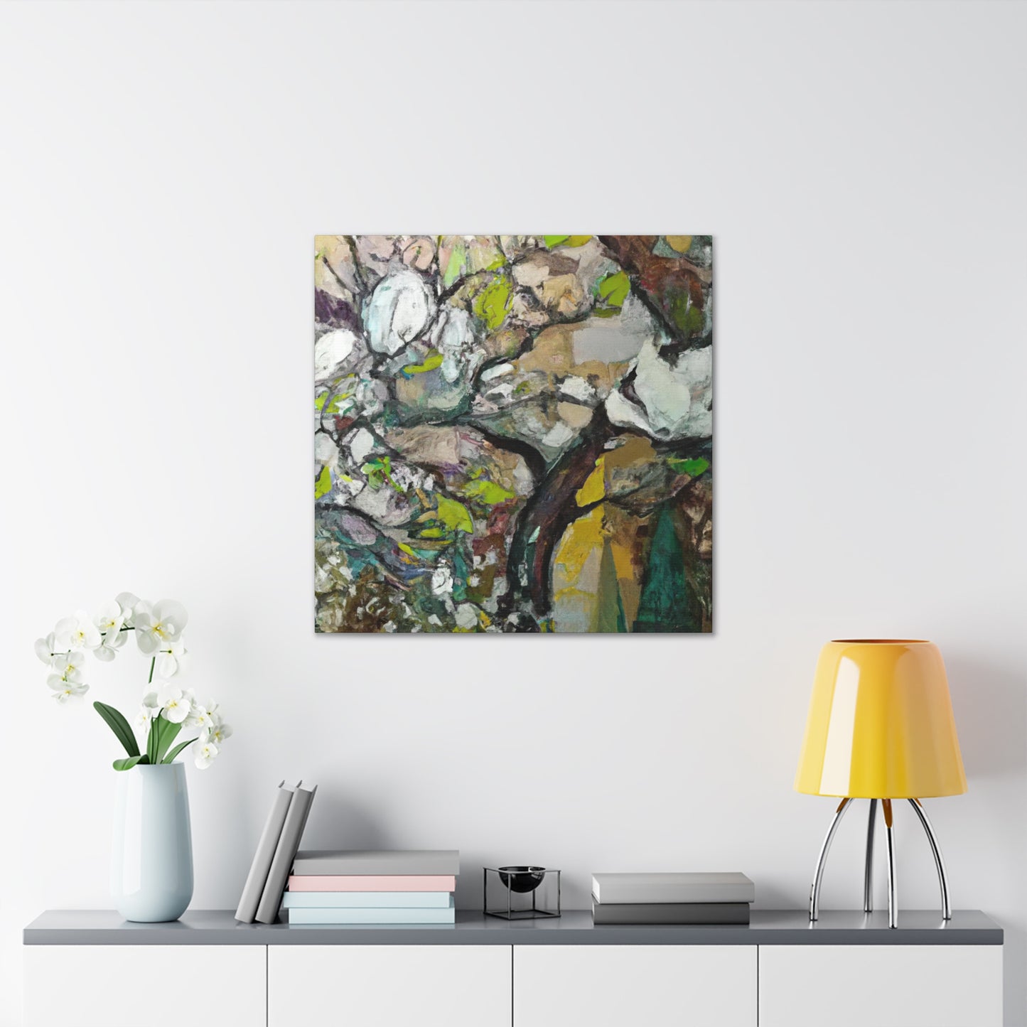 "Magnolia in Abstraction" - Canvas