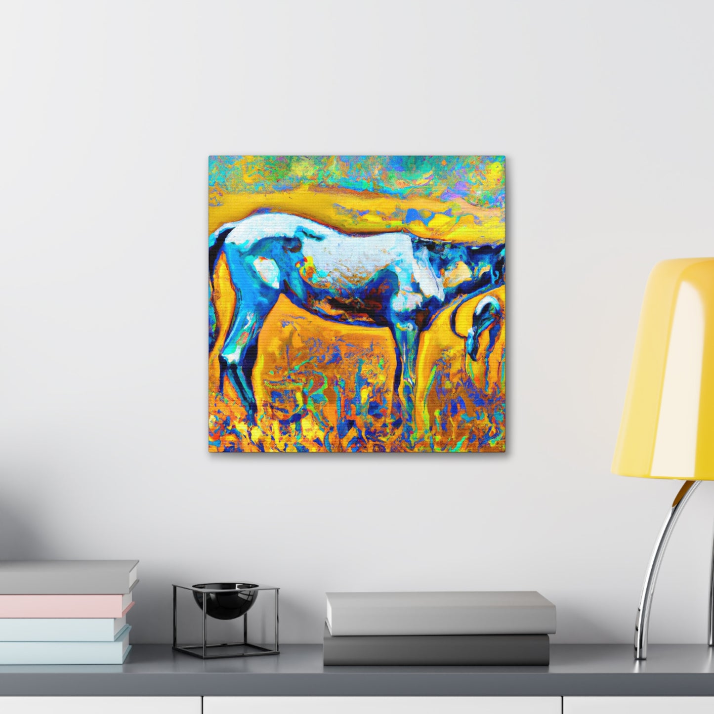 "Horse of Abstraction" - Canvas