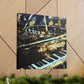 "Piano in Moonlighting" - Canvas