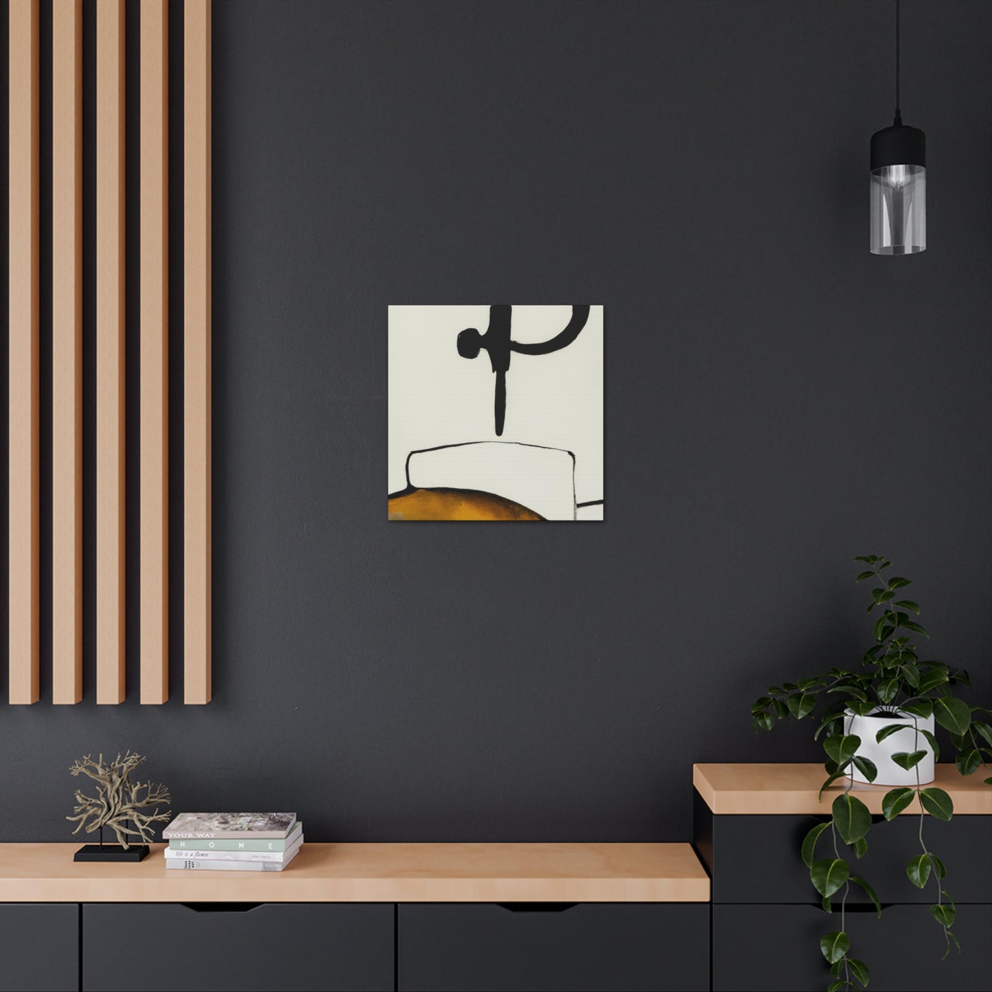 "The Bar Tap Minimalism" - Canvas