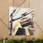 Cable Car Countryside - Canvas