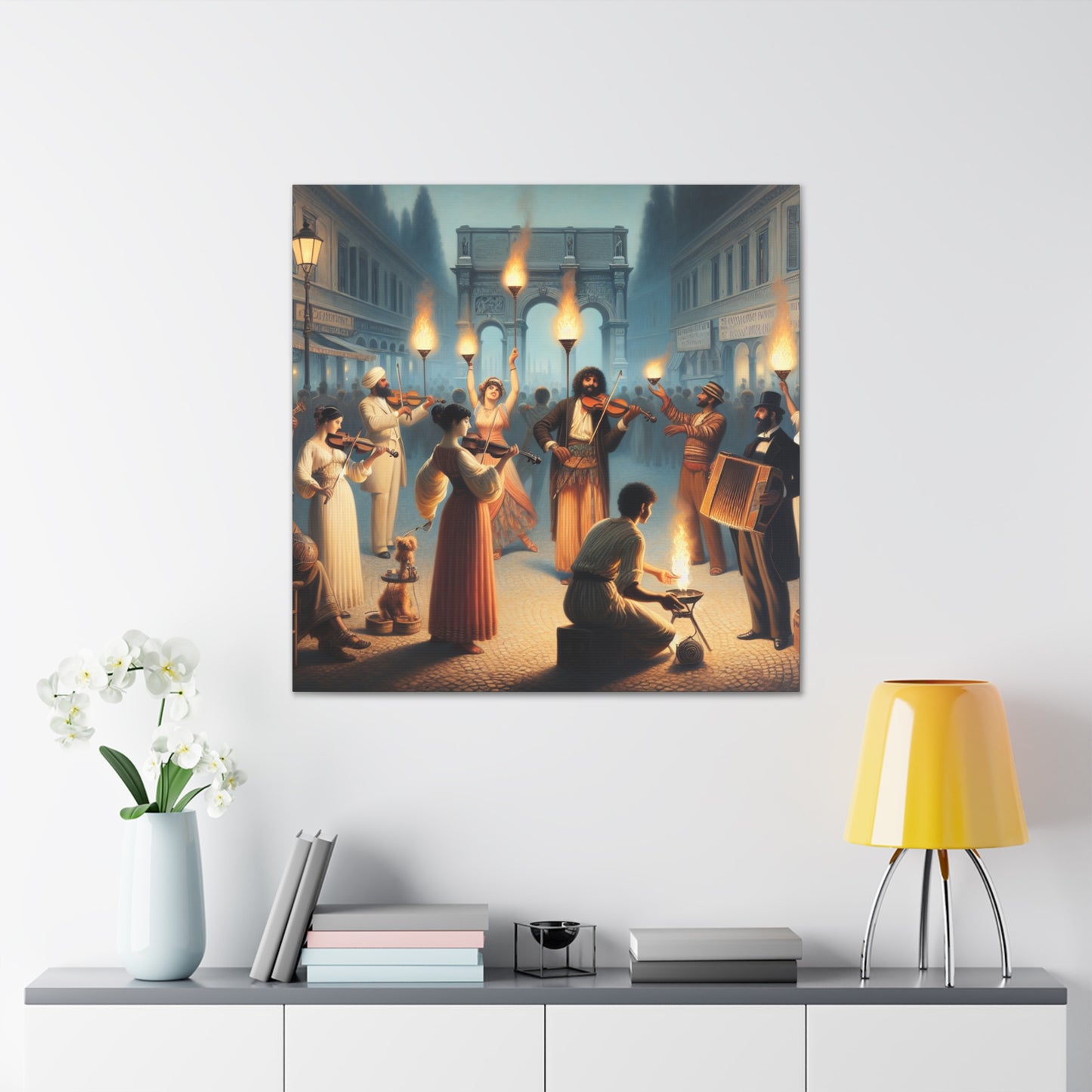 Enchanting Wanderers of Aristocracy - Canvas