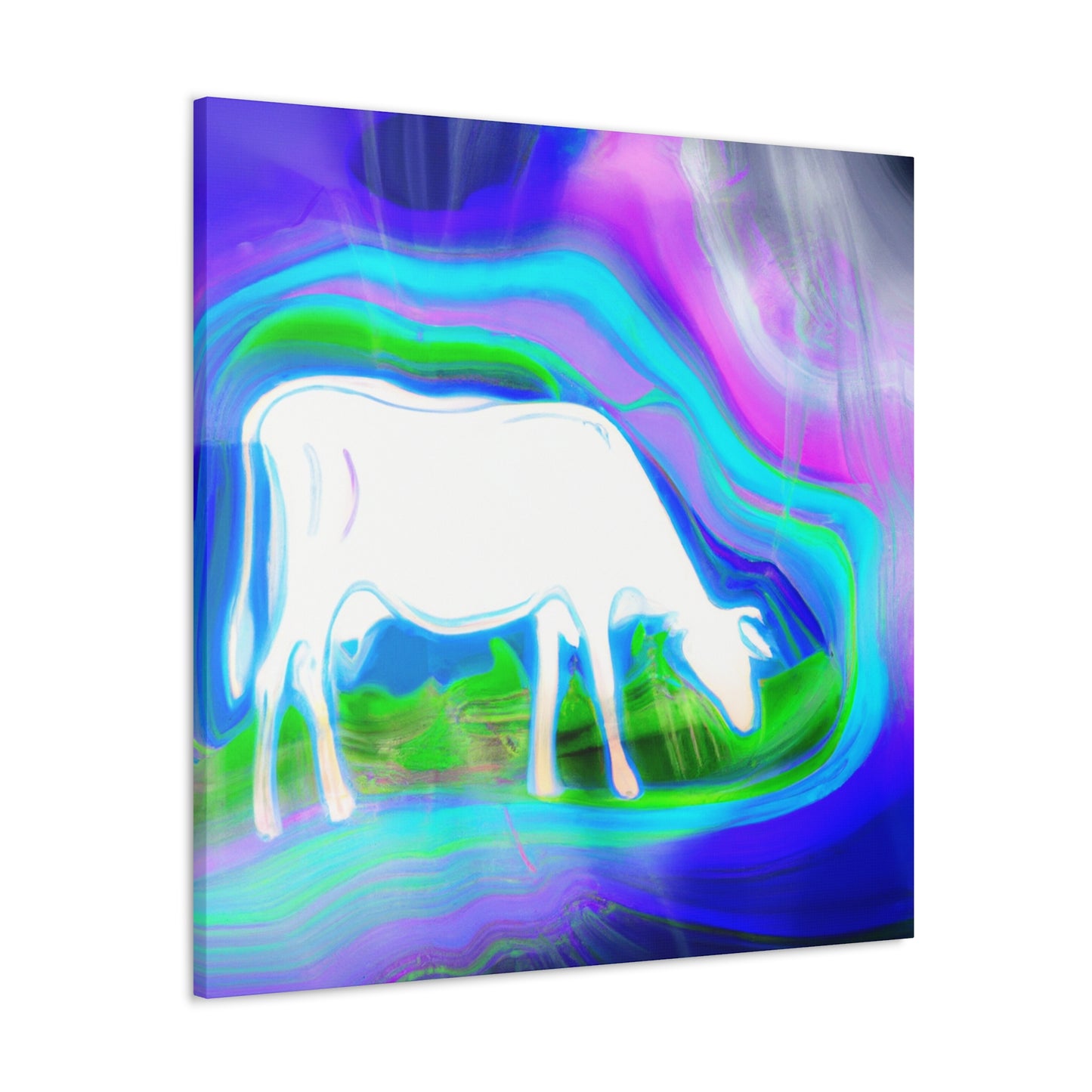 "Majestic Milk Cow Velvet" - Canvas