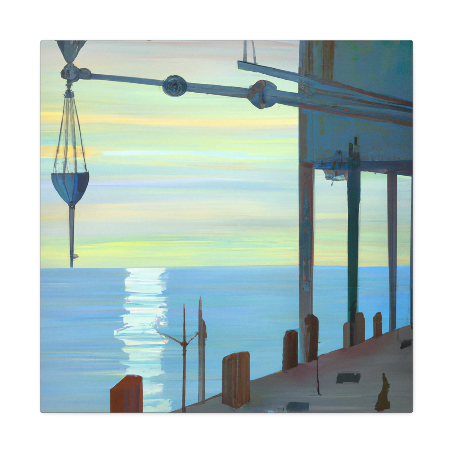 "Harbor of Dreamscapes" - Canvas