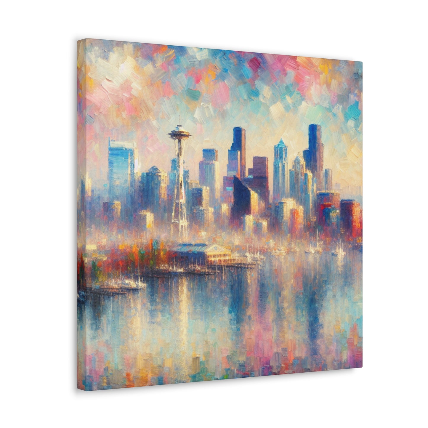 "Serenade of Seattle" - Canvas