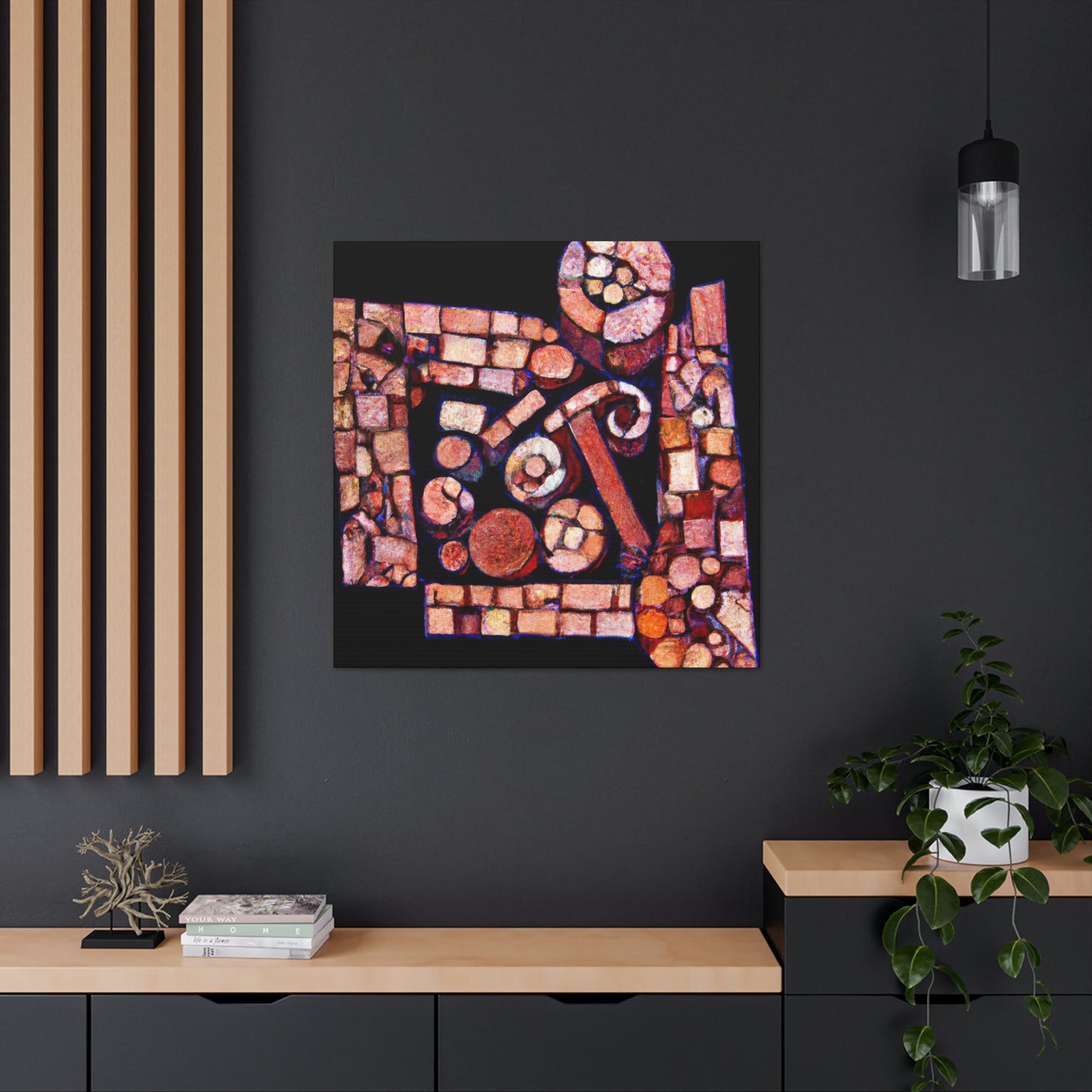 Corked Canvas Painting - Canvas