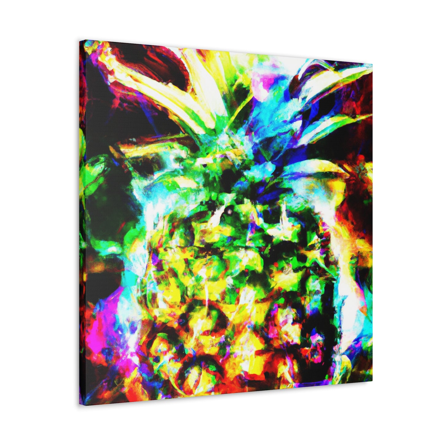 Pineapple Pop Explosion - Canvas