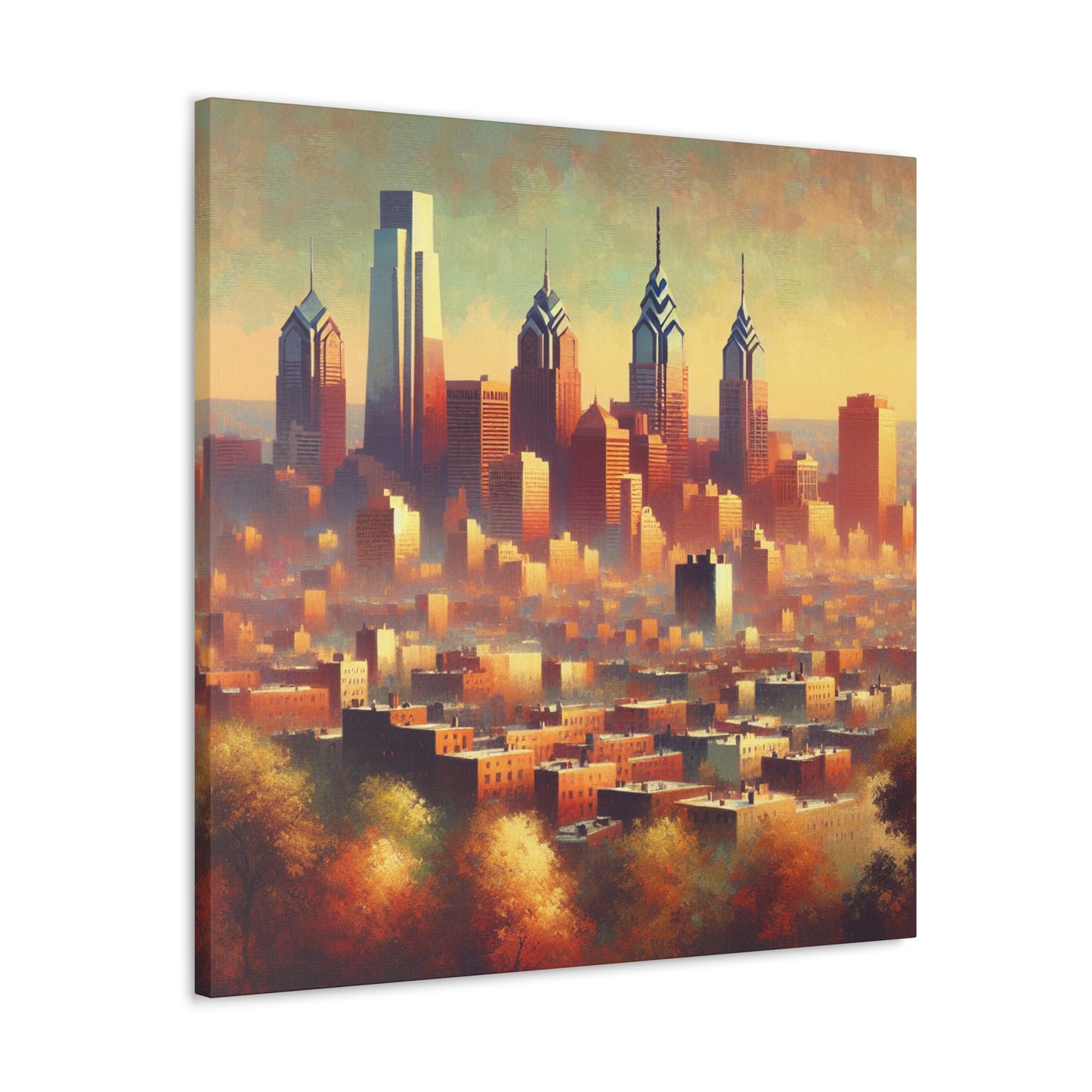 "Philadelphia's Renaissance Brilliance" - Canvas