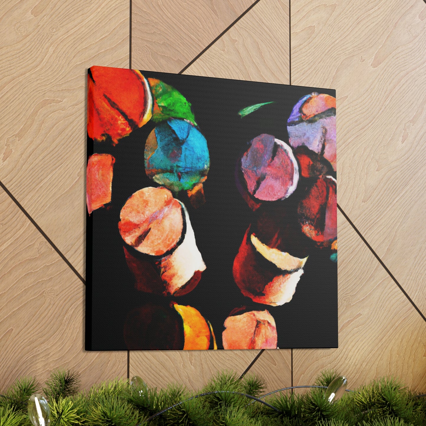 "Corks and Fauvism Vibes" - Canvas