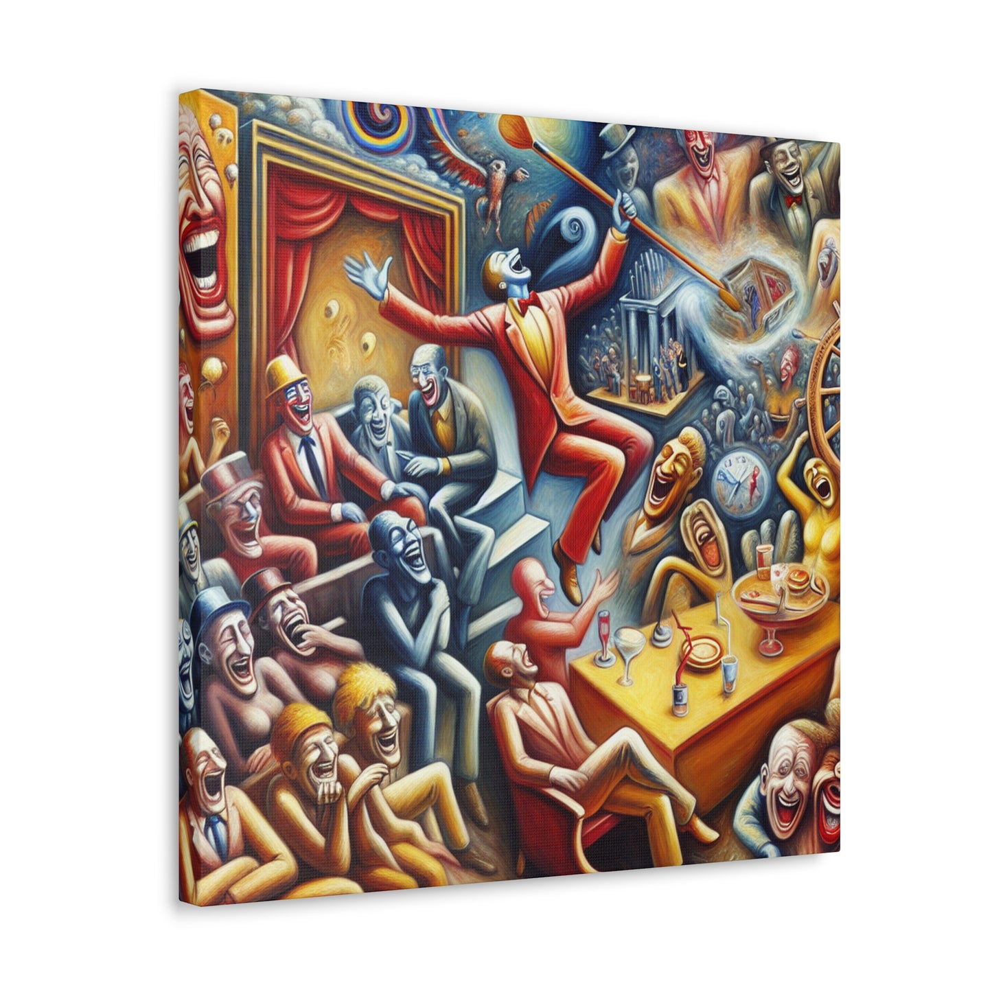 "Laughter's Dream Circus" - Canvas