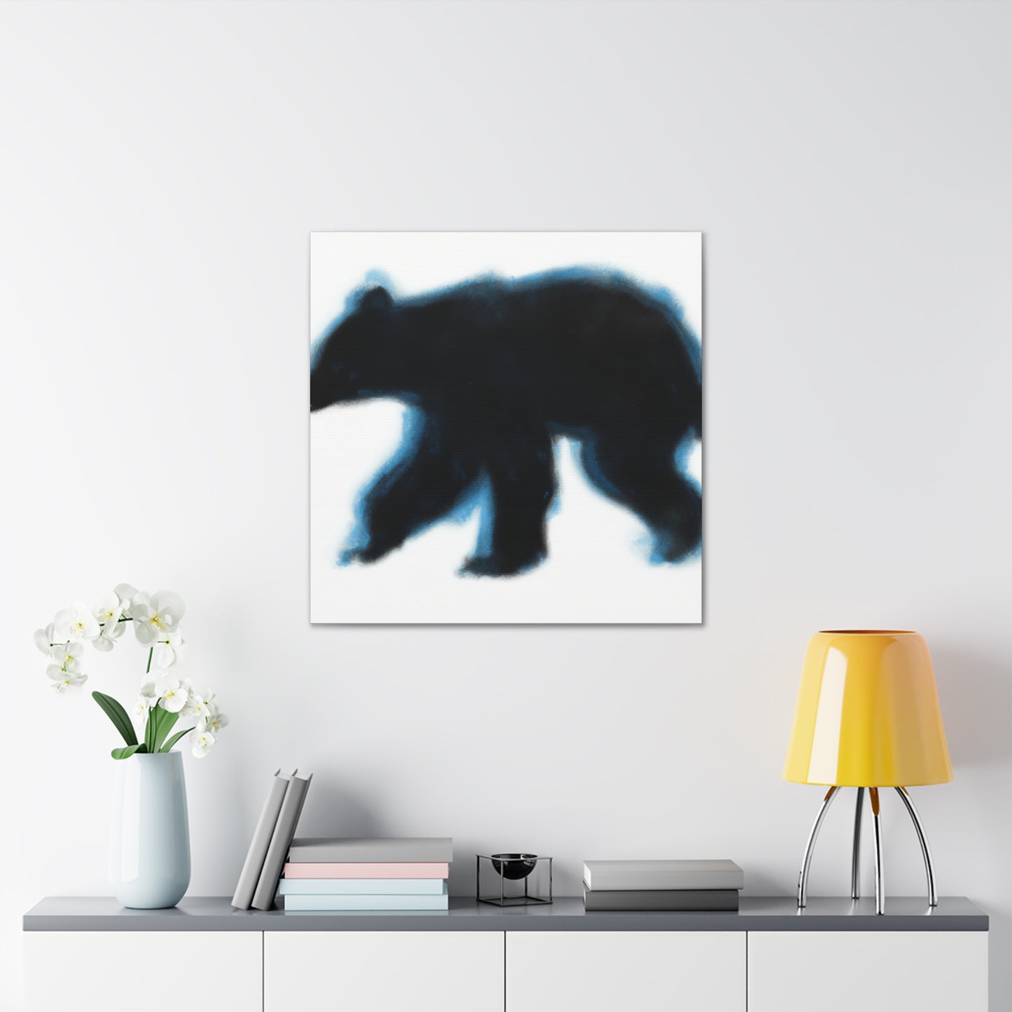 "The Asiatic Bear Roars" - Canvas