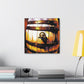 Whiskey Barrel Splendor - Canvas