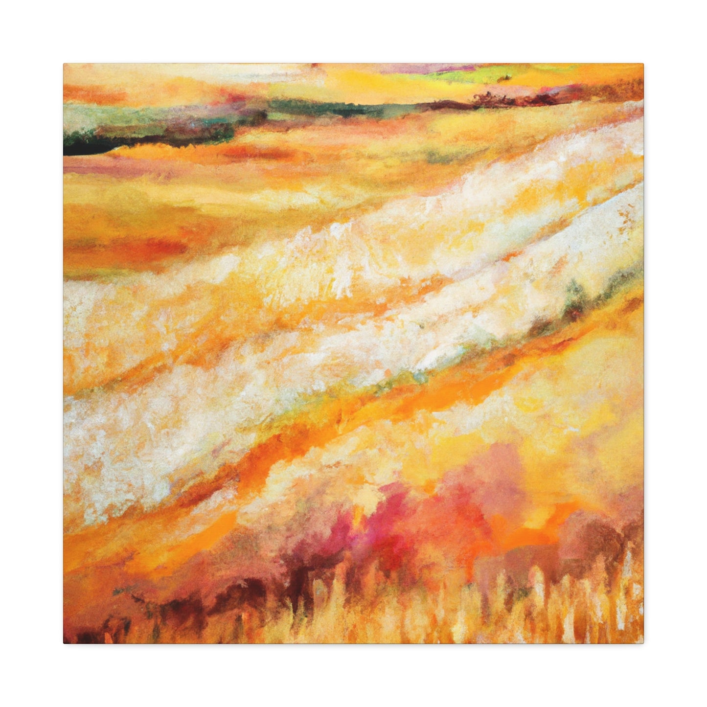 Harvesting Fields Abound - Canvas