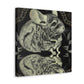 Chinchilla in Moonlight - Canvas