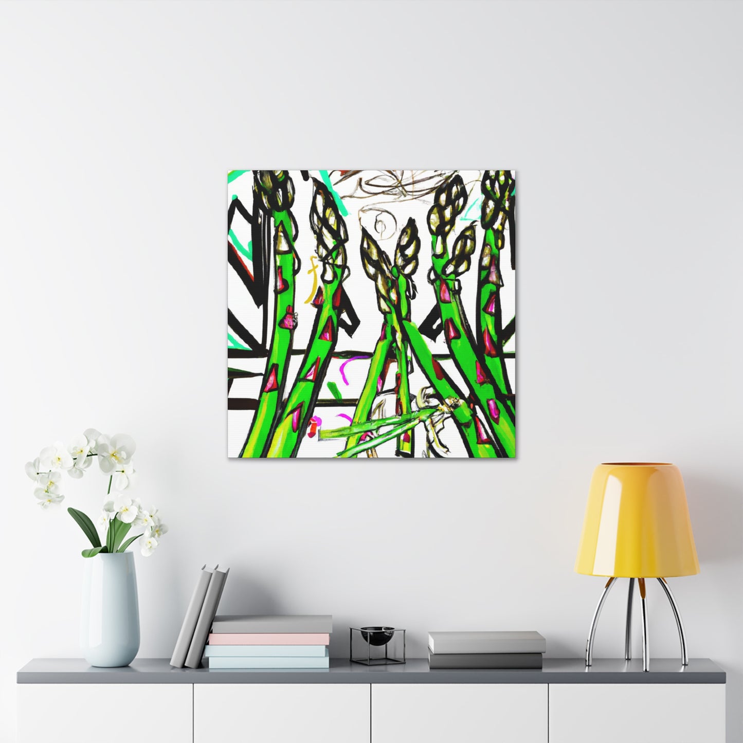 Asparagus Elegance Vision - Canvas