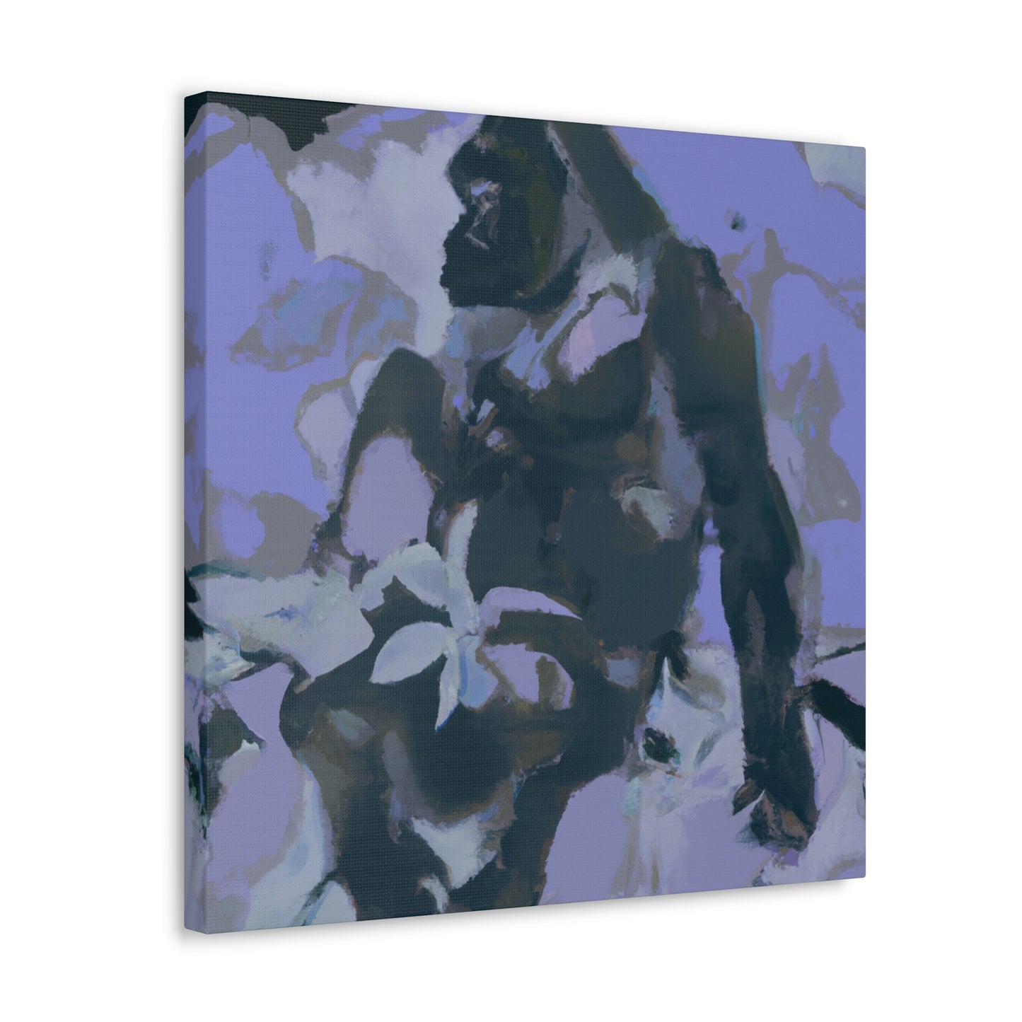 Gorilla Majesty Illuminated - Canvas