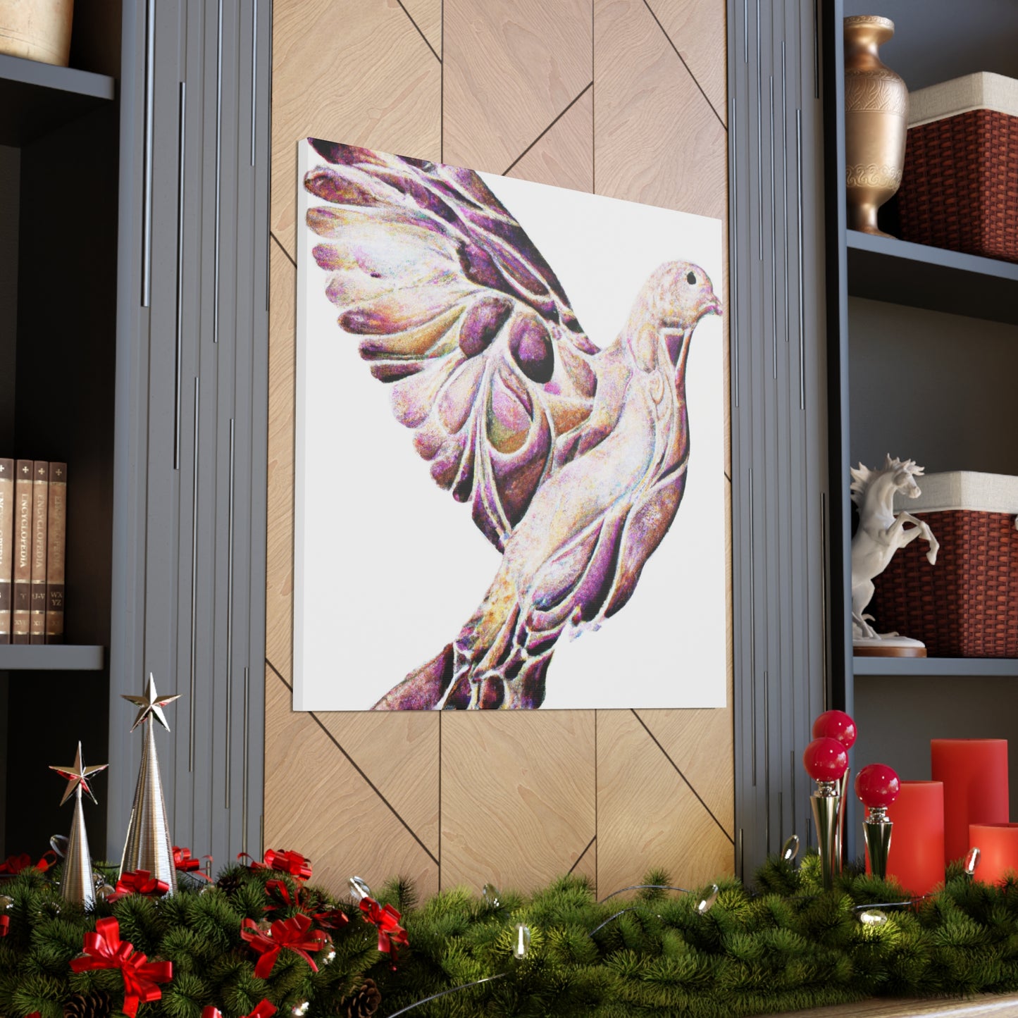 Mourning Dove Reflection - Canvas