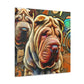 "Shar Pei Dreamscape" - Canvas