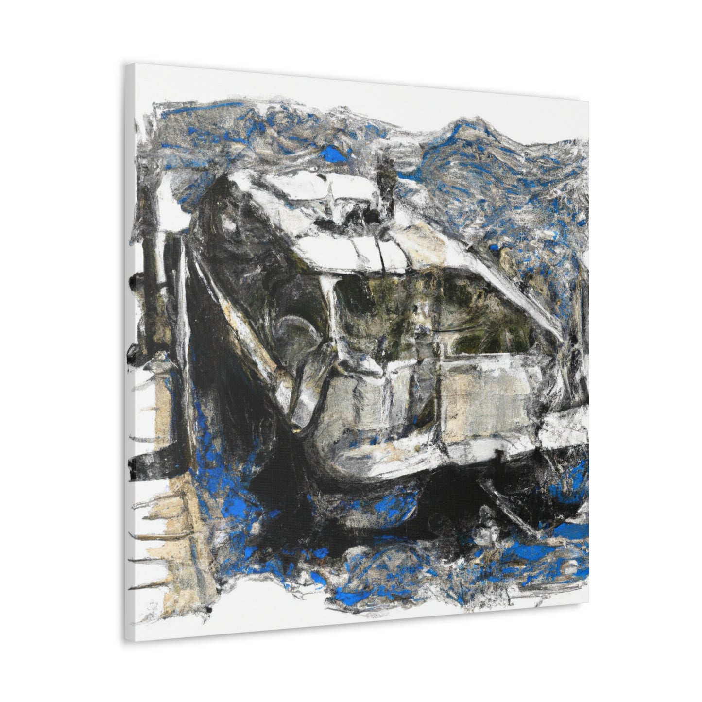 The Pontoon Voyage - Canvas