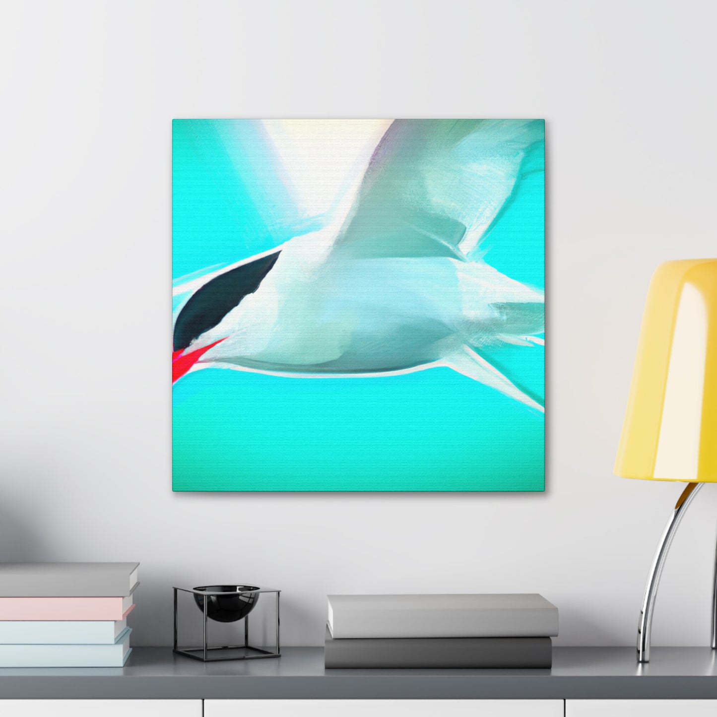 "Arctic Tern Migration". - Canvas