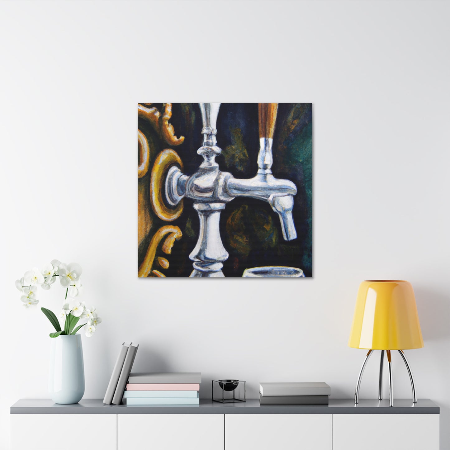 "Barroom Jollity Scene" - Canvas