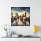 Urban Elegance Unveiled - Canvas