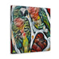 Parrots in Harmony. - Canvas