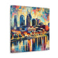 Vibrant Nashville Melodies - Canvas