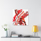 Bacon Emotion Dripping - Canvas