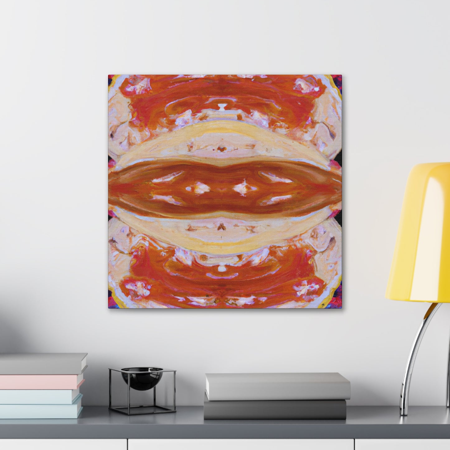 'Pancakes Pop Passionately' - Canvas