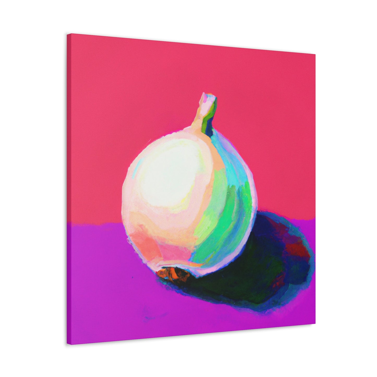 Onion Minimalism Art - Canvas