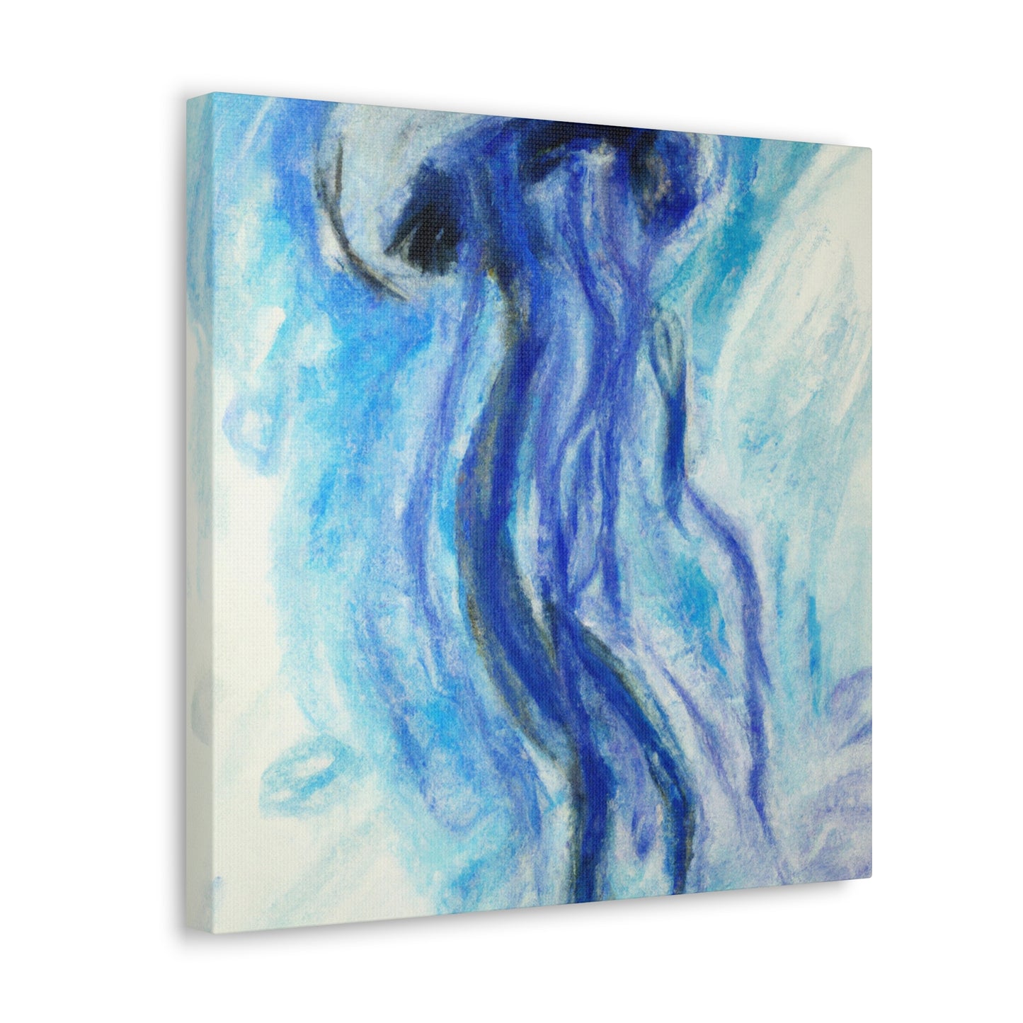 Jellyfish Vibrant Hues - Canvas