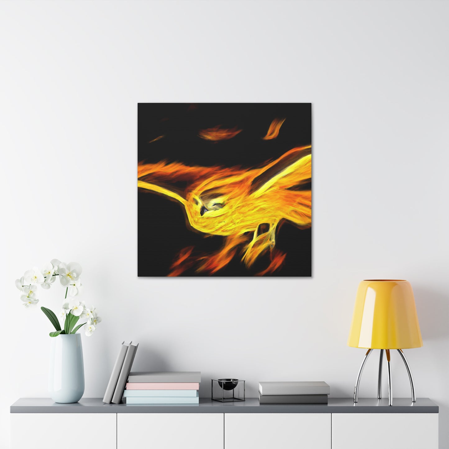 Golden Eagle Triumphant - Canvas