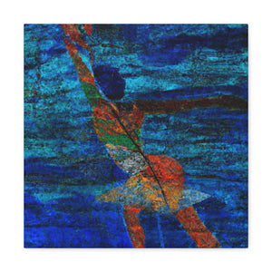 Gymnasts in Motion - Canvas