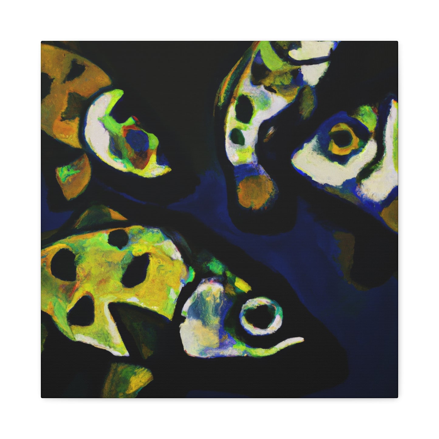 Killifish in Turmoil - Canvas