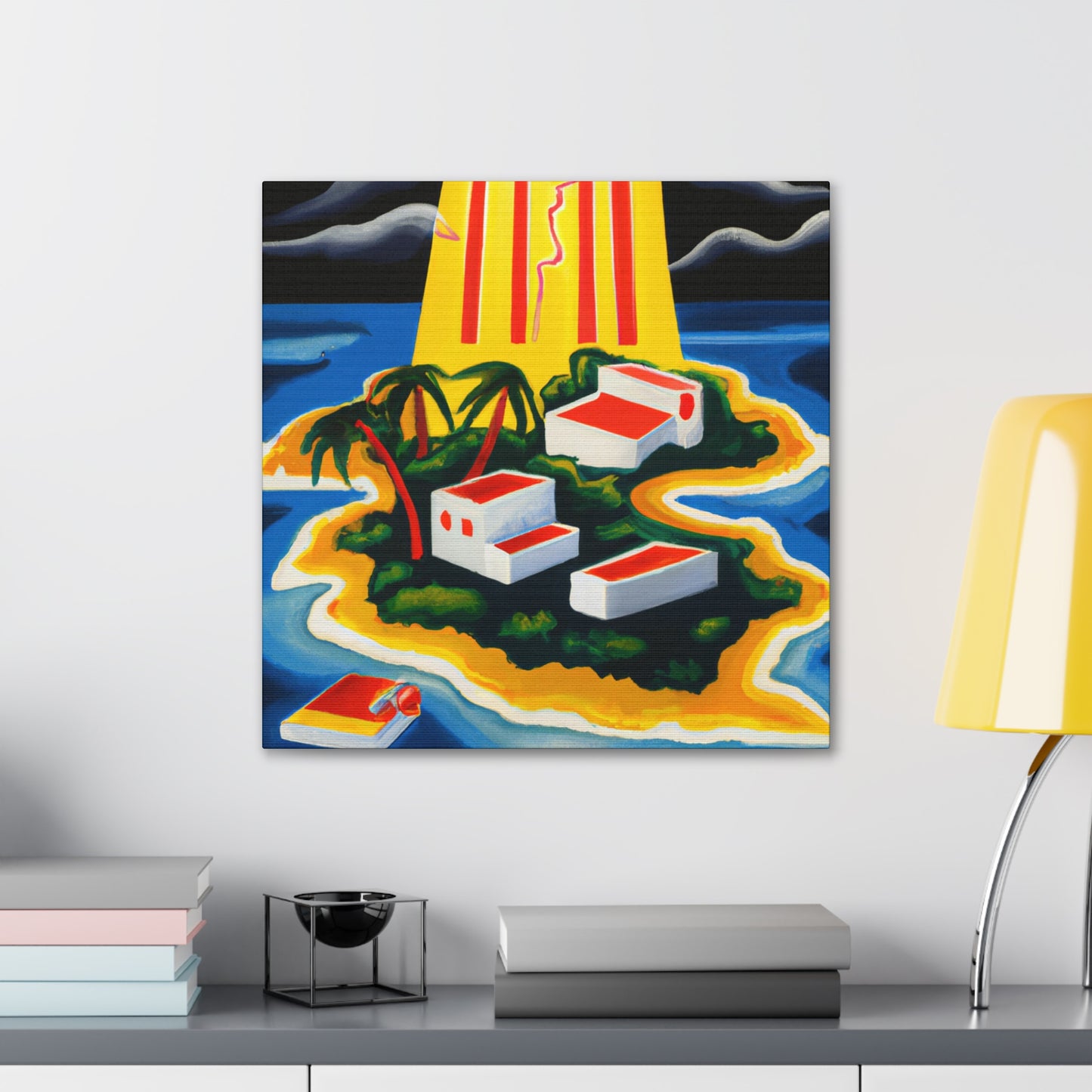 Island Paradise Deco - Canvas