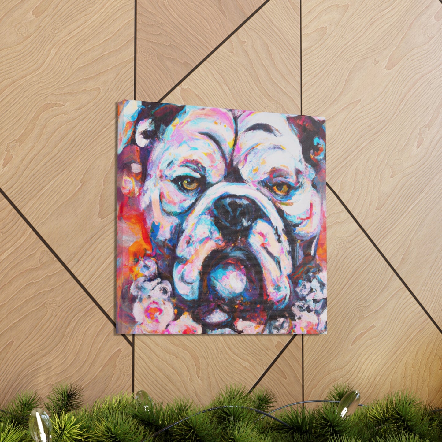 "American Bulldog Glory" - Canvas