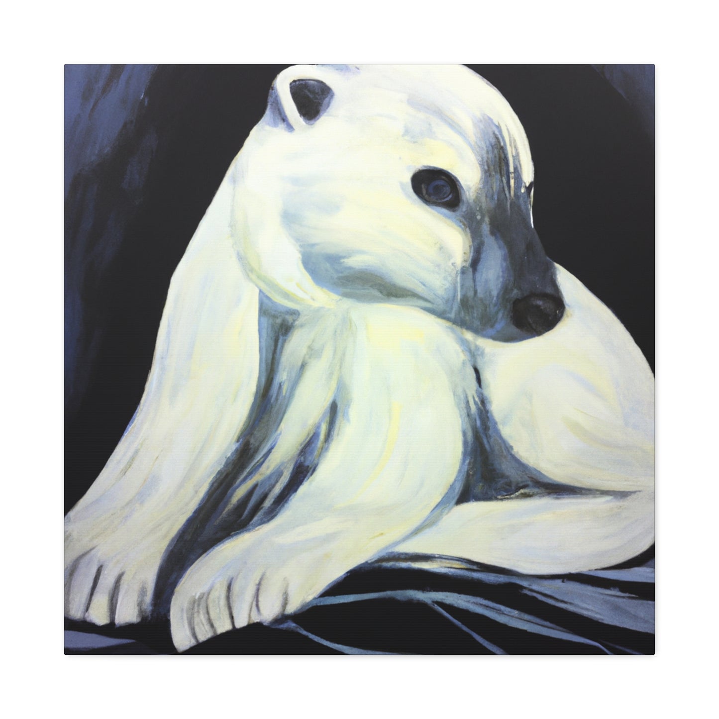 Ermine in Expressionism - Canvas