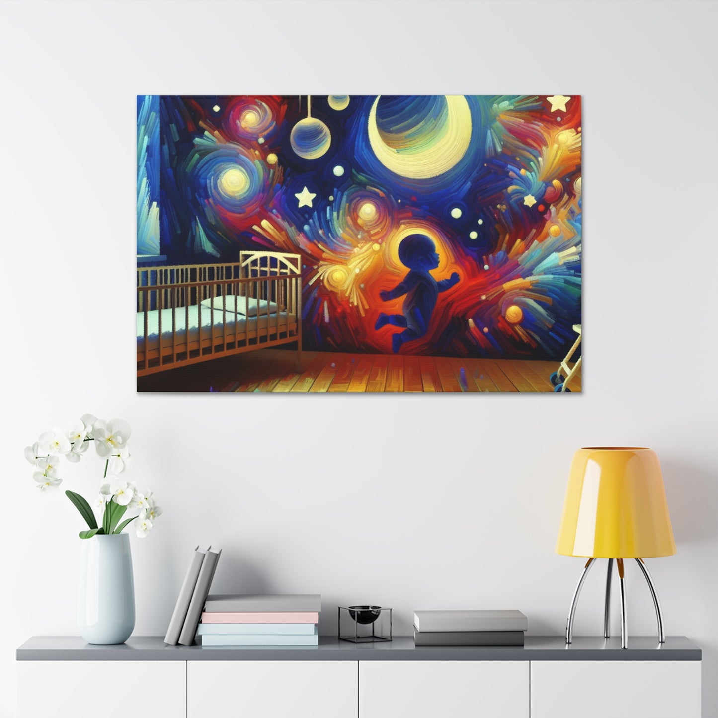 Cosmic Dreamscape Exploration - Canvas