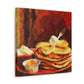 "Pancakes in Impressionism" - Canvas