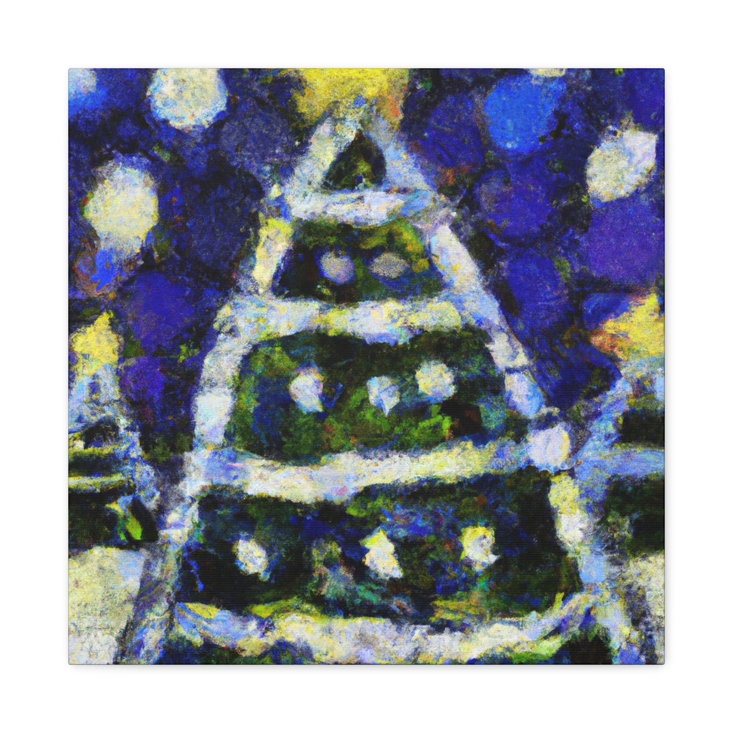 "Christmas Tree Glorified" - Canvas