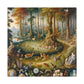 Enchanted Woodland Symphony - Canvas