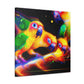 Colorful Conure Concert - Canvas