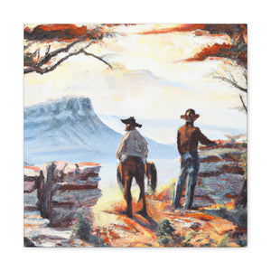 Western Plains Reminiscence - Canvas