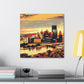 Steel City Dreamscape Dawn - Canvas