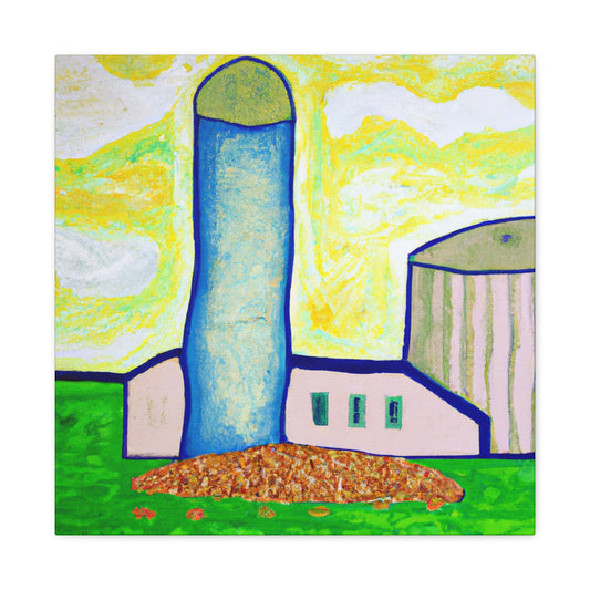 "Silo in Impressionism" - Canvas