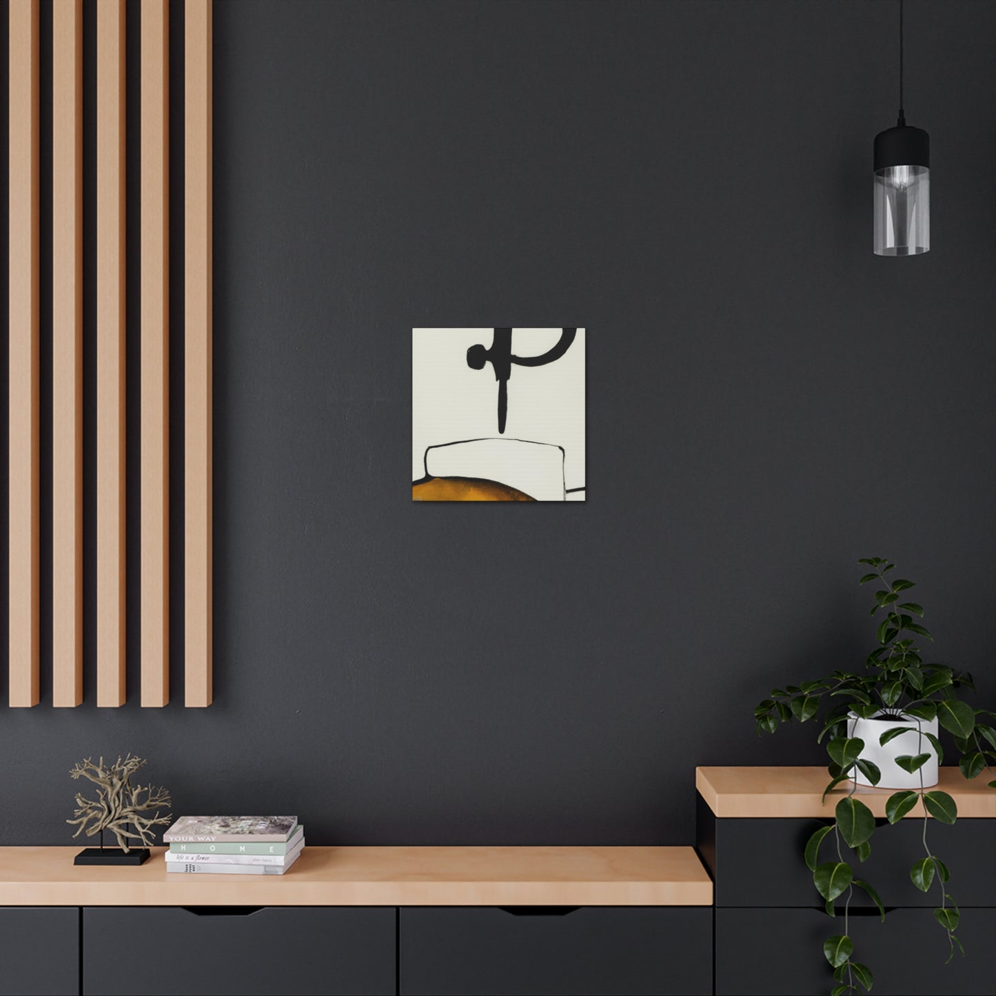 "The Bar Tap Minimalism" - Canvas