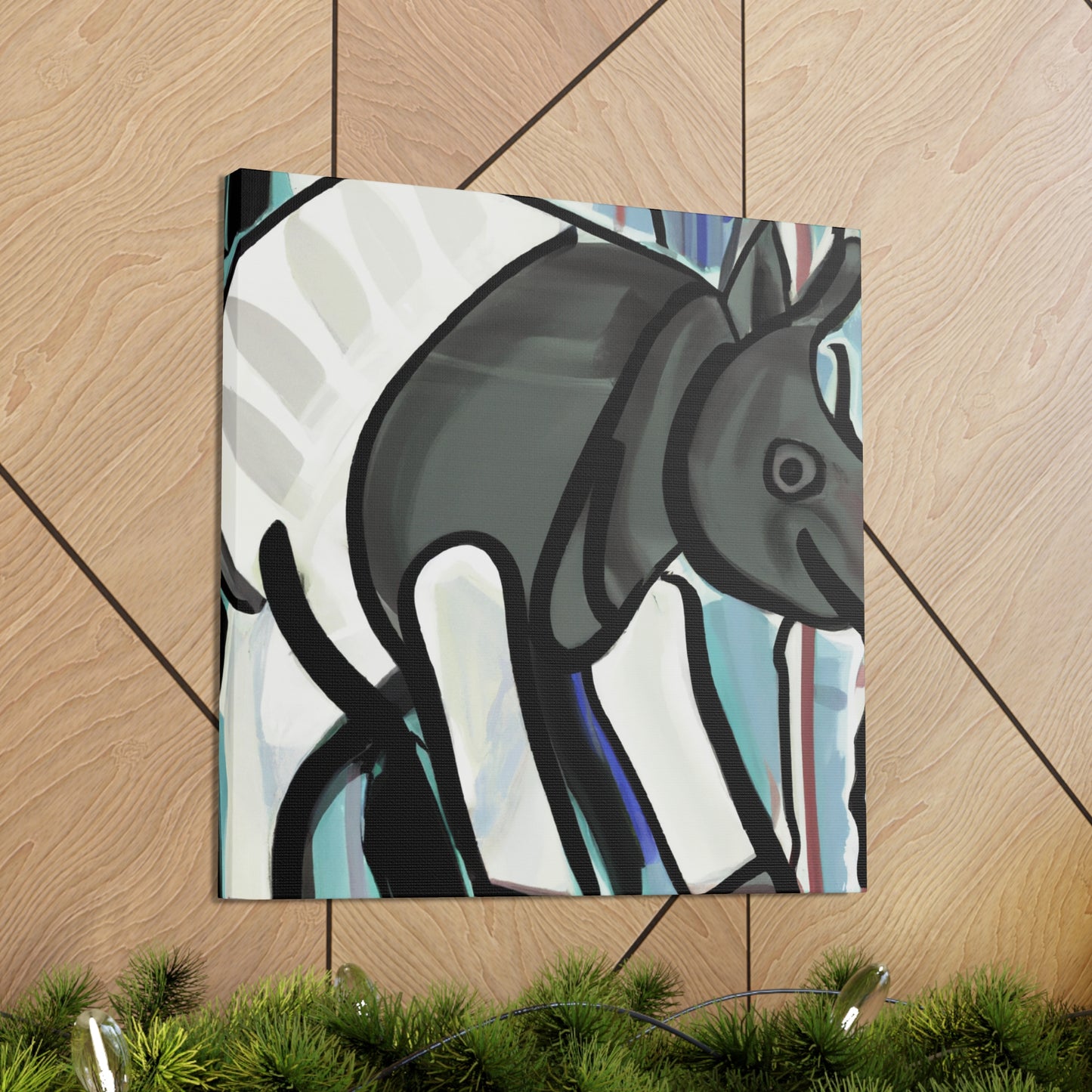 Malayan Tapir Ode - Canvas